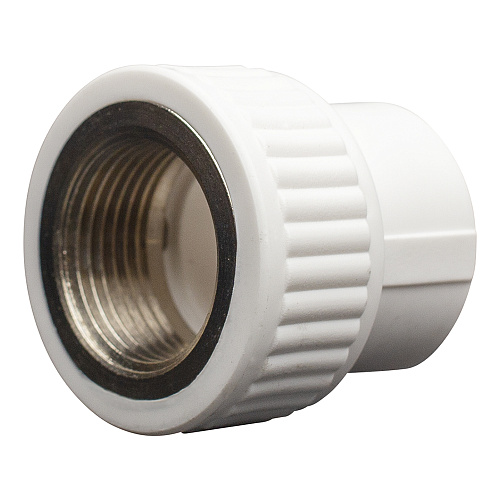 Муфта полипропиленовая PP-R комб. вн./р. DN 25х3/4" СТМ ПЛАСТ