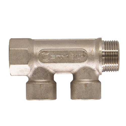 Коллектор 2 выхода (внутренняя резьба) 1"х1/2" СТМ