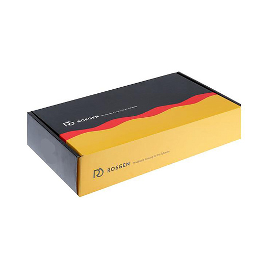 Смеситель ROEGEN RD014O для кухни, 40 мм, на гайке, с боковой ручкой, с гибким оранжевым изливом