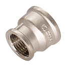Муфта латунная резьбовая переходная   1/2"х3/8" г/г CTM