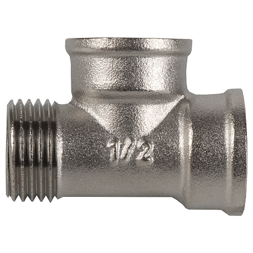 Тройник резьбовой   1/2" г/г/ш СТМ