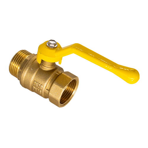 Кран шаровой для газа 1/2" г/ш рычаг ОПТИМА ГАЗ