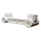 Тройник PP-R двойной комб. с крепл. вн./р. DN 20х1/2" СТМ ПЛАСТ_2