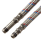 Подводка д/смес. PEX-сталь 1/2"xM10x40 см ONDO (пара)_1