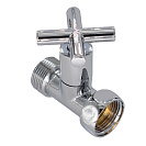 Вентиль прямой 1/2"х1/2" г/ш ручка-крест для п/с хром СТМ ТЕРМО_2