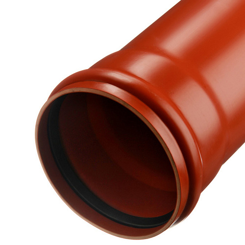 Труба канализационная DN 160х4,2, L=500мм нар.