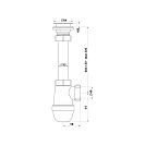 Сифон  1 1/4" *40_2