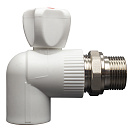 Кран шаровой PP-R для радиатора угловой DN 20х3/4" СТМ ПЛАСТ_1