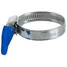 Хомут стальной винтовой с барашком 1-1/2" (19-38мм) 9мм СТМ_1