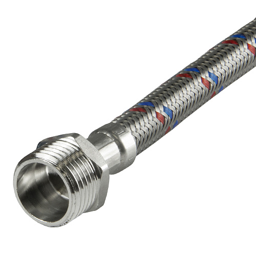 Подводка для воды сталь 1/2" г/ш 30 cм CTM