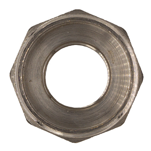 Футорка латунная резьбовая 1"х1/2" ш/г CTM