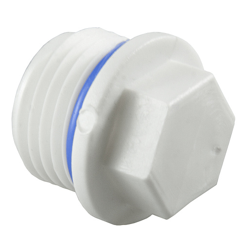 Заглушка полипропиленовая PP-R резьбовая DN 20 СТМ ПЛАСТ