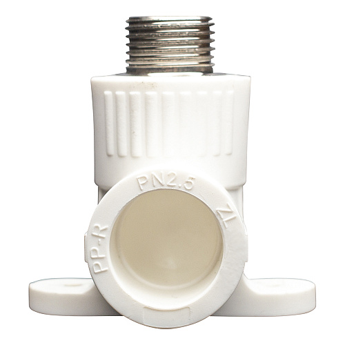 Угольник PP-R комб. с крепл. нар./р. DN 20х1/2" СТМ ПЛАСТ