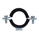 Хомут металлорезиновый 3" (87-92мм) CTM_2