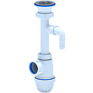 Сифон 1 1/2*40 с отводом стир. машины