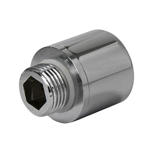 Переходник 1/2"х3/4" ш/ш с воздухоотводчиком, колпачком для п/с хром. СТМ ТЕРМО