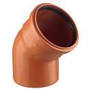 Отвод канализационный 45 град. DN 110 нар.