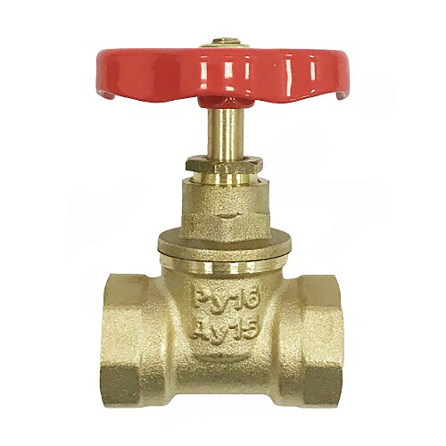 Клапан запорный латунный 3/4"