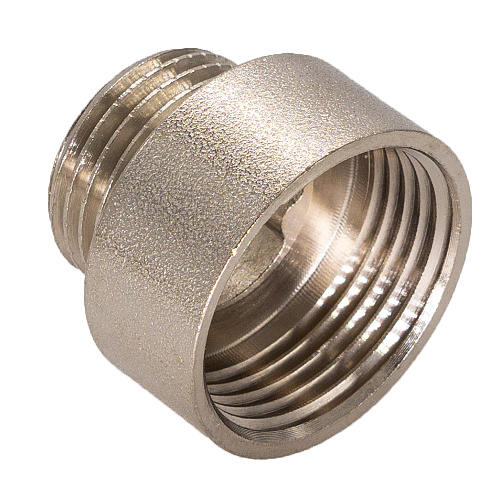 Переходник латунный резьбовой круглый 3/4"х1/2" г/ш CTM