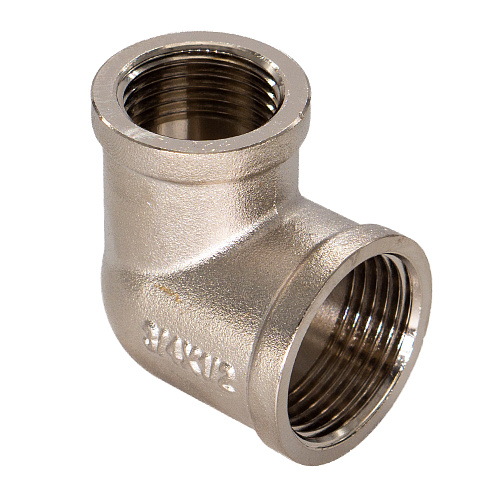 Уголок латунный переходной  3/4"x1/2" г/г CTM