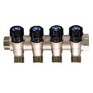 Коллектор 4 выхода вентиль н/р  3/4"х1/2" СТМ_2