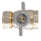 Кран шаровой для воды 16х1/2" ц/г бабочка CTM СТАНДАРТ_3