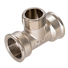 Тройник резьбовой   3/4" г/ш/г CTM