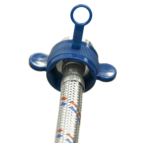 Подводка для воды сталь 1/2" г/г 80 cм CTM