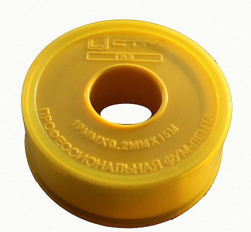 ФУМ-лента 15м х 0,2мм х 19мм CTM ГАЗ