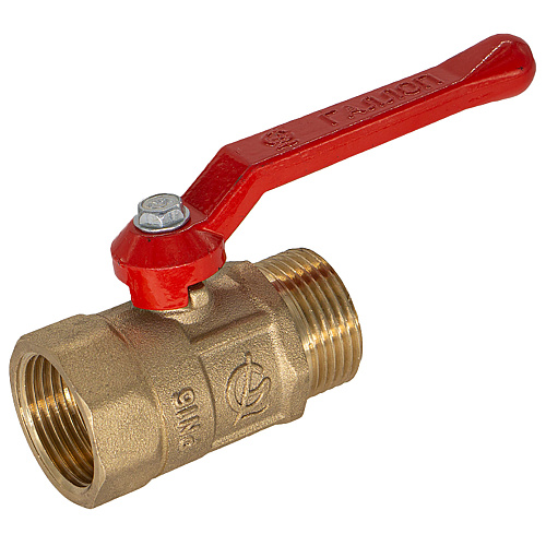 Кран шаровой для воды 1/2" г/ш рычаг ГАЛЛОП ПРАКТИК 121