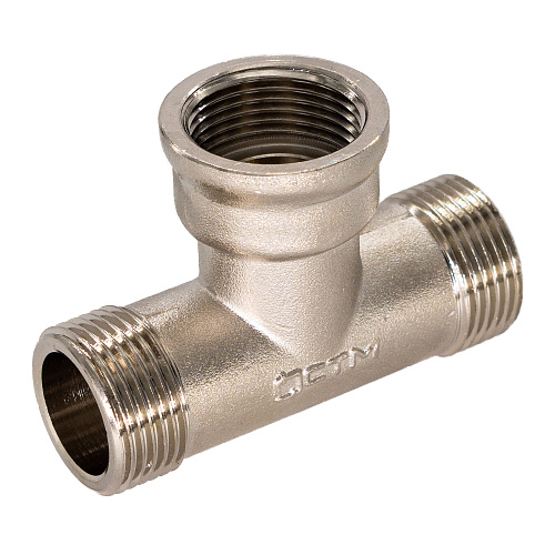 Тройник резьбовой   1/2" ш/г/ш CTM