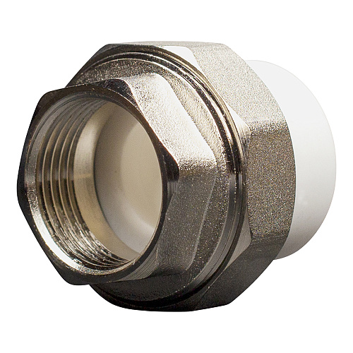 Муфта полипропиленовая PP-R комб. разъемная вн./р. DN 40х1-1/4" СТМ ПЛАСТ