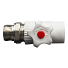 Кран шаровой PP-R для радиатора прямой DN 20х1/2" СТМ ПЛАСТ_3
