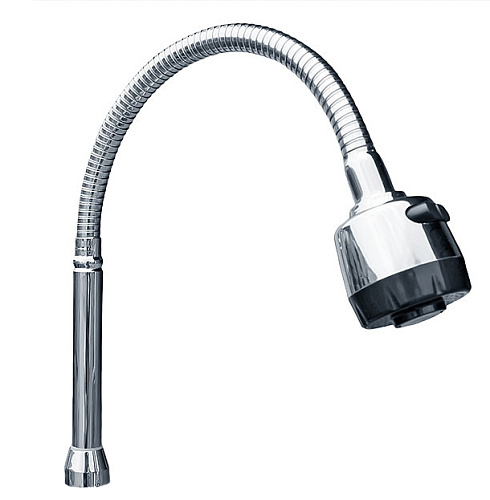 Излив для смесителя гибкий для кухни 45 см, двухрежимный