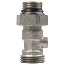 Мультифлекс,  узел для нижнего прямого подключения,  (Н-образный) с шаровым краном ONDO_2