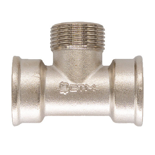 Тройник резьбовой   3/4" г/ш/г CTM