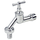 Вентиль водоразборный 1/2" ручка-бабочка,  хром. CTM