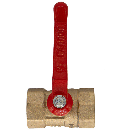 Кран шаровой для воды 1-1/4" г/г рычаг ГАЛЛОП ПРАКТИК 120