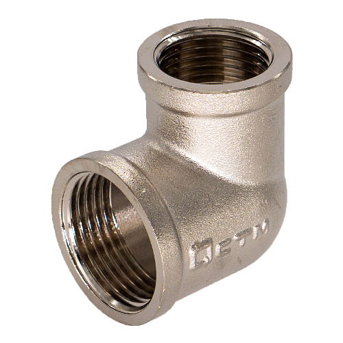 Уголок латунный переходной 1"x1/2" г/г CTM