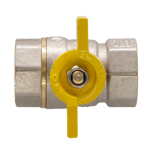 Кран шаровой для газа 3/4" г/г бабочка CTM ГАЗ