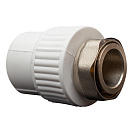 Муфта полипропиленовая PP-R комб. с нак.гайкой в./р. DN 25х3/4" СТМ ПЛАСТ_2
