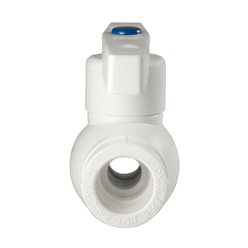 Кран шаровой PP-R DN 20 СТМ ПЛАСТ (шар стальной)