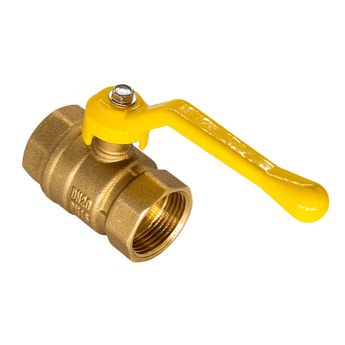 Кран шаровой для газа 1/2" г/г рычаг ОПТИМА ГАЗ