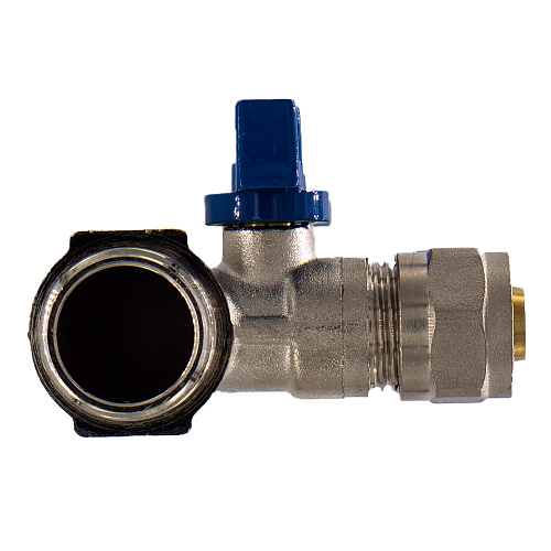 Коллектор 3 выхода 3/4"x16 с шаровыми кранами для м/п труб СТМ