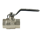 Кран шаровой для воды 3/4" г/г рычаг,  никель,  ONDO_2