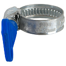 Хомут стальной винтовой с барашком 7/8" (10-23мм) 9мм СТМ_1