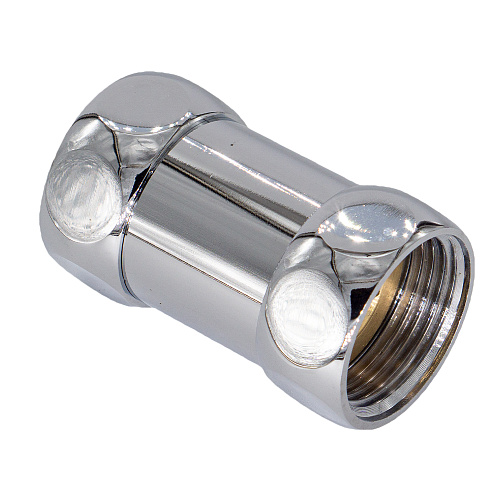 Соединение прямое г/г 3/4"х3/4" для п/с хромированное СТМ ТЕРМО (шт)