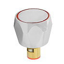 Комплект Кран-букса + Маховик R,  красный