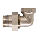 Соединитель с накид. гайкой угловой   1/2" г/ш CTM_1