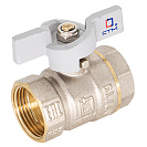 Кран шаровой для воды 1/2" г/г бабочка СTM СТАНДАРТ_1